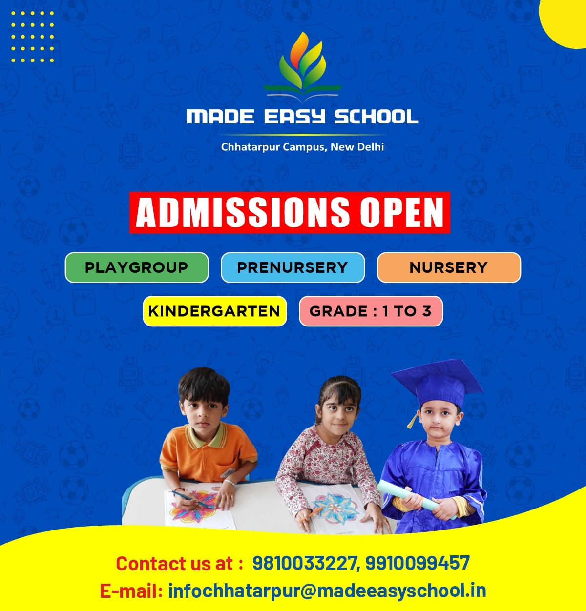 MADE EASY SCHOOL, CHHATARPU, DELHI