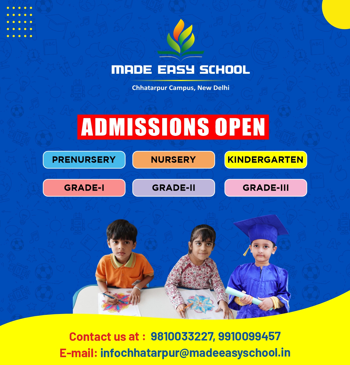 MADE EASY SCHOOL, CHHATARPU, DELHI
